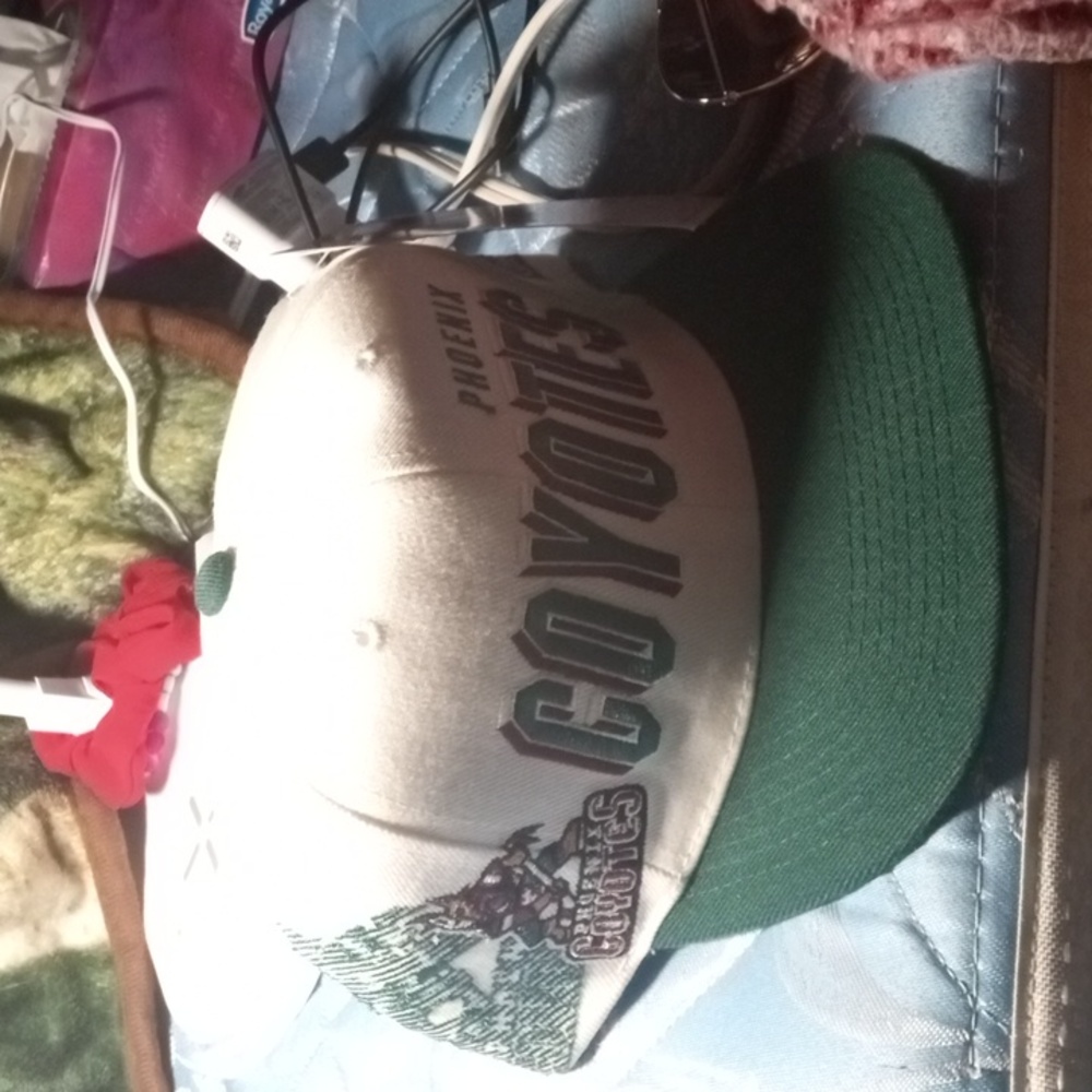 NHL 90s retro rare Phoenix Coyotes snapback hat